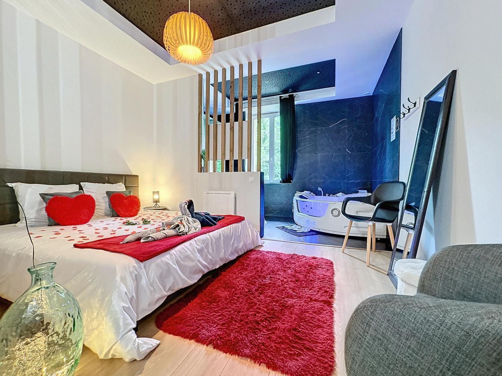 Loft Romantique Avec Jacuzzi Appartement *